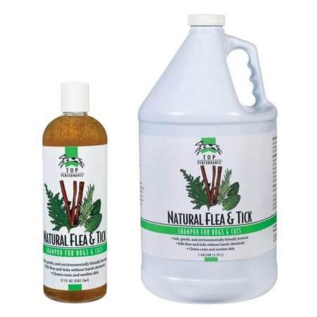 TOP PERFORMANCE Natural Flea & Tick Shampoo 17oz TO391999